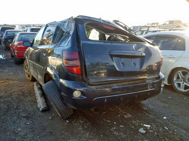 5Y2SM63895Z400076 - 2005 PONTIAC VIBE BLACK photo 3