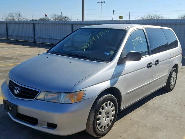 5FNRL18584B125629 - 2004 HONDA ODYSSEY LX SILVER photo 3