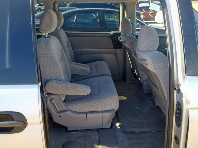 5FNRL18584B125629 - 2004 HONDA ODYSSEY LX SILVER photo 6