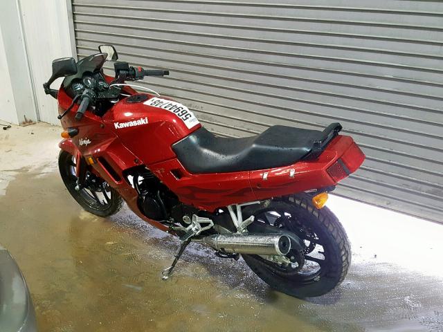 JKAEXMF176DA25890 - 2006 KAWASAKI EX250 F RED photo 3