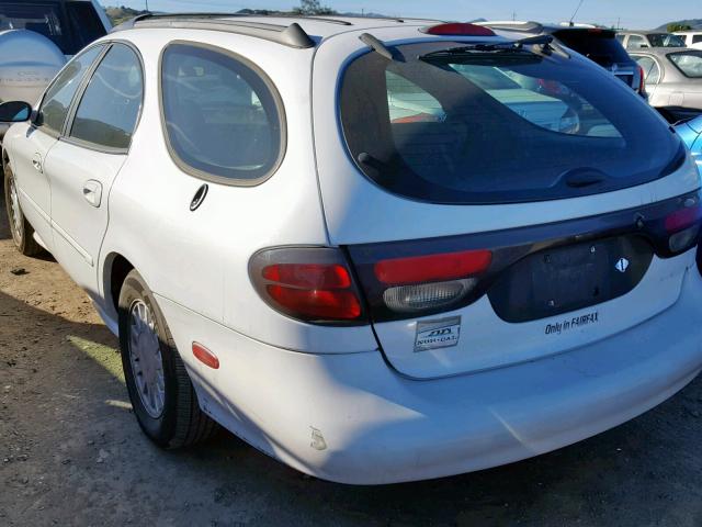 1MEFM58S8XG632620 - 1999 MERCURY SABLE GS WHITE photo 3