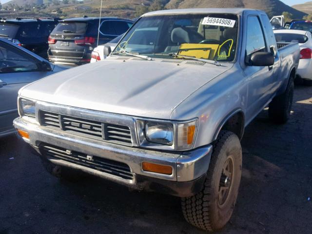 JT4VN13G8K0002104 - 1989 TOYOTA PICKUP 1/2 BLUE photo 2