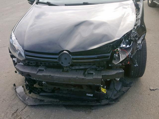 WVWBB7AJ8CW252275 - 2012 VOLKSWAGEN GOLF 黑色 照片 7