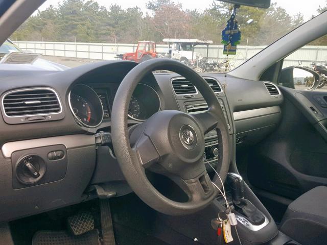 WVWBB7AJ8CW252275 - 2012 VOLKSWAGEN GOLF 黑色 照片 9