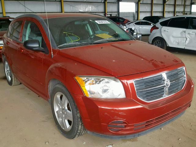 1B3HB48A79D160949 - 2009 DODGE CALIBER SX RED photo 1