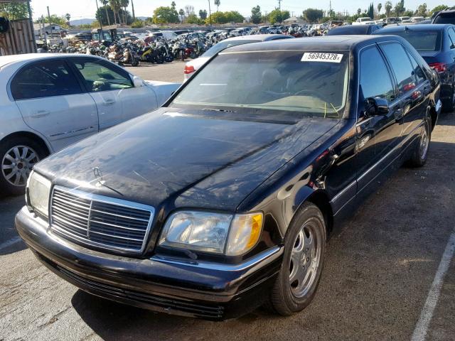 WDBGA33G7XA429869 - 1999 MERCEDES-BENZ S 320 BLACK photo 2