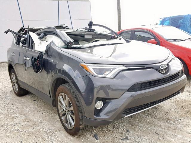 JTMYFREV2JJ158216 - 2018 TOYOTA RAV4 LIMIT GRAY photo 1