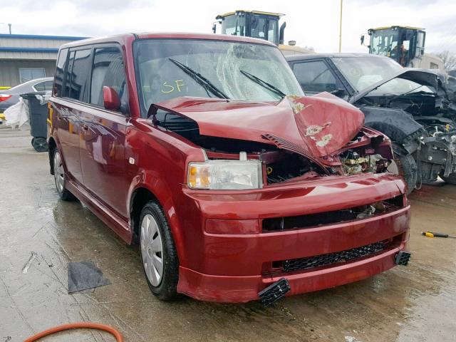 JTLKT334264114264 - 2006 TOYOTA SCION XB Марун фото 1