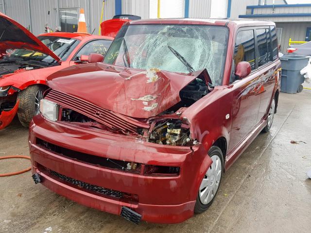 JTLKT334264114264 - 2006 TOYOTA SCION XB Марун фото 2