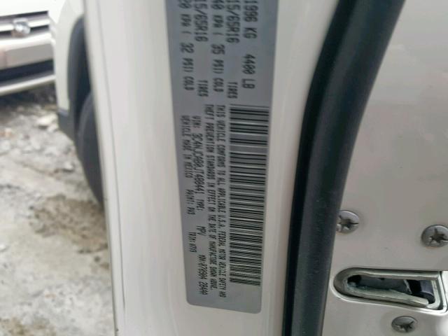 3C4NJCAB0JT488441 - 2018 JEEP COMPASS SP თეთრი ფოტო 10