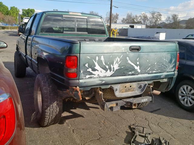 1B7KF23W5YJ109921 - 2000 DODGE RAM 2500 GREEN photo 3