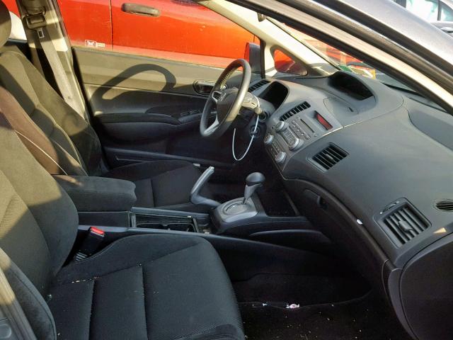 2HGFA16659H325567 - 2009 HONDA CIVIC LX-S Boz foto 5