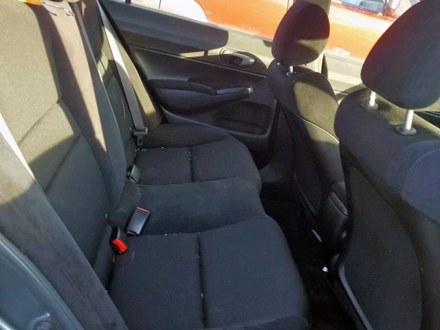 2HGFA16659H325567 - 2009 HONDA CIVIC LX-S Boz foto 6