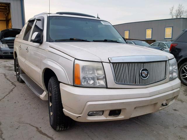 3GYEK62N44G297667 - 2004 CADILLAC ESCALADE E WHITE photo 1