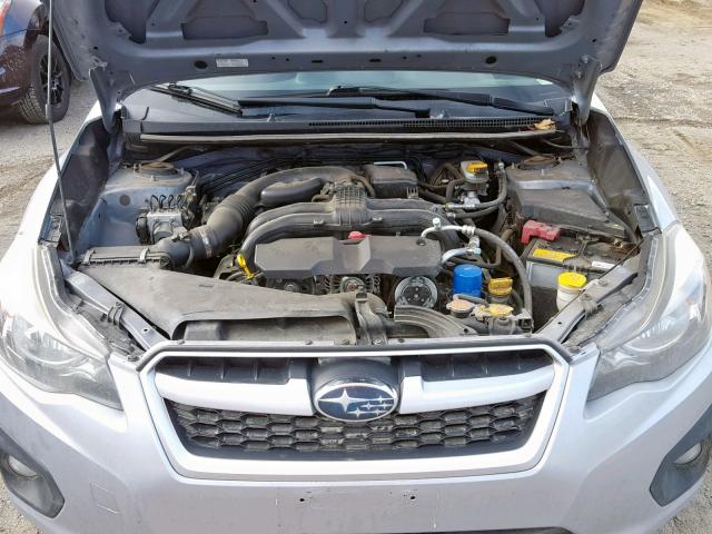 JF1GPAL69D1872487 - 2013 SUBARU IMPREZA SP SILVER photo 7