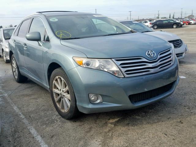 4T3ZA3BB6BU042191 - 2011 TOYOTA VENZA BASE GREEN photo 1