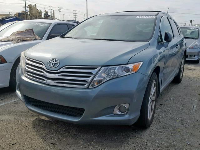 4T3ZA3BB6BU042191 - 2011 TOYOTA VENZA BASE GREEN photo 2