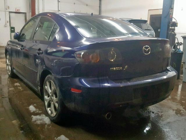 JM1BK123041126360 - 2004 MAZDA 3 S BLUE photo 3