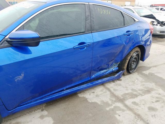 2HGFC2F85JH008295 - 2018 HONDA CIVIC EX  photo 9