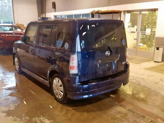 JTLKT324164052115 - 2006 TOYOTA SCION XB Mavi foto 3