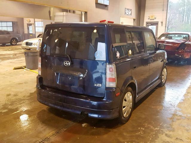 JTLKT324164052115 - 2006 TOYOTA SCION XB Mavi foto 4