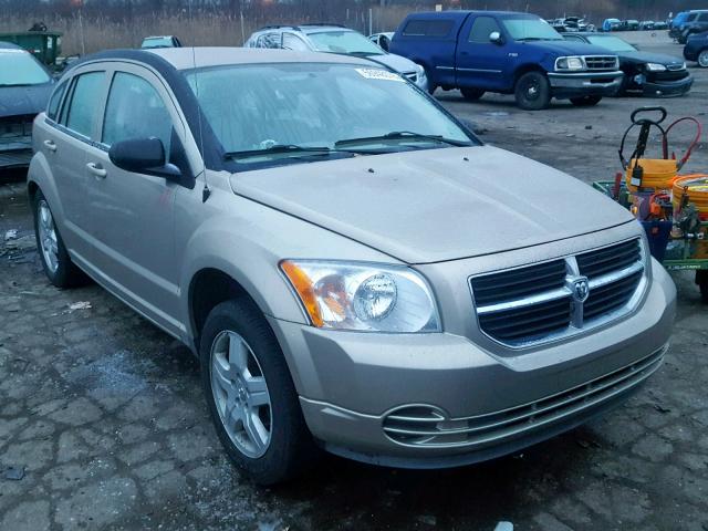 1B3HB48A99D149791 - 2009 DODGE CALIBER SX TAN photo 1