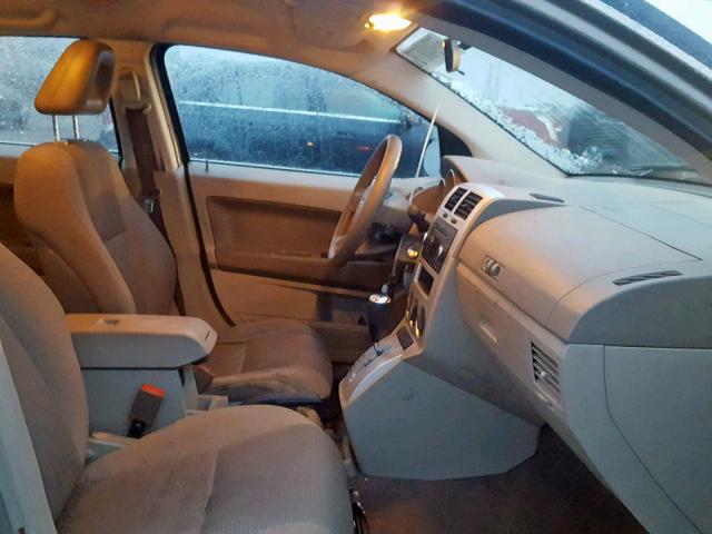 1B3HB48A99D149791 - 2009 DODGE CALIBER SX TAN photo 5