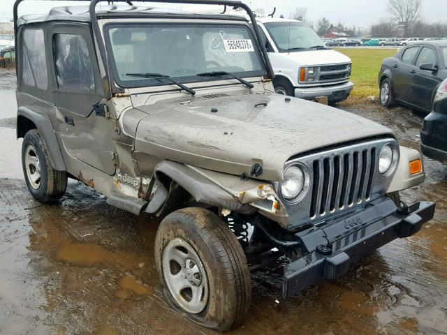 1J4FA29136P753675 - 2006 JEEP WRANGLER / GREEN photo 9