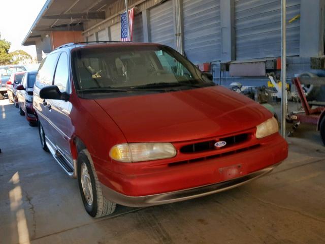 2FMDA5146SBB62922 - 1995 FORD WINDSTAR W MAROON photo 1