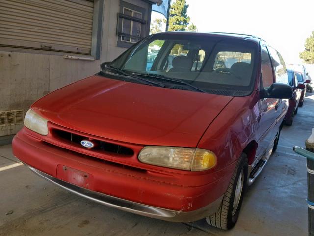 2FMDA5146SBB62922 - 1995 FORD WINDSTAR W MAROON photo 2