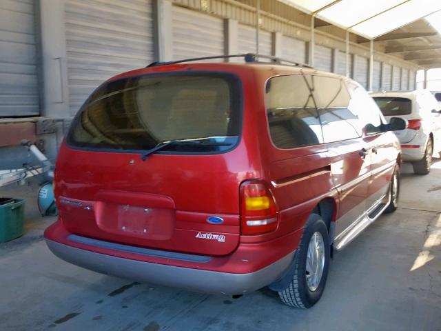 2FMDA5146SBB62922 - 1995 FORD WINDSTAR W MAROON photo 4