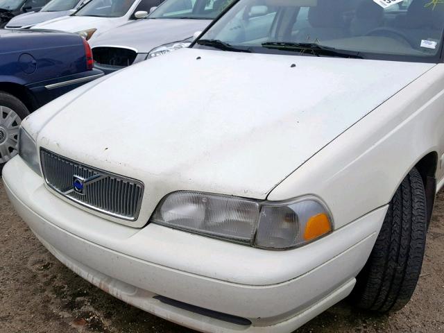 YV1LS55A1X2614649 - 1999 VOLVO S70 WHITE photo 7