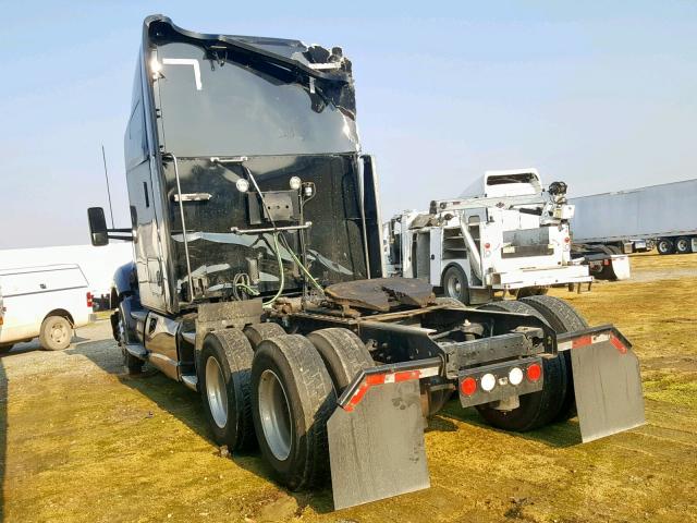 1XKYD49X9EJ417167 - 2014 KENWORTH CONSTRUCTI BLACK photo 3