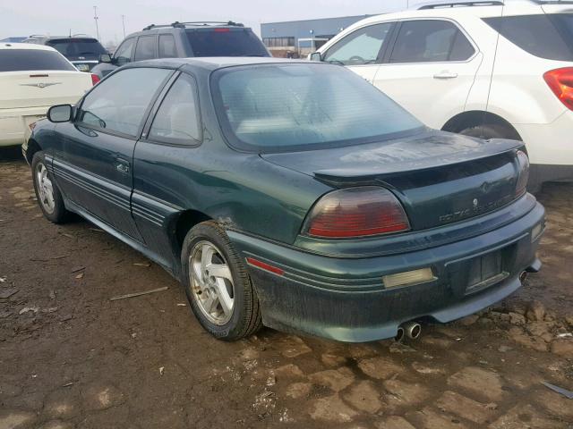 1G2NW15M9SC705942 - 1995 PONTIAC GRAND AM G GREEN photo 3