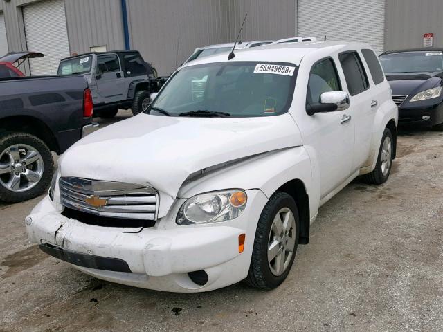 3GNBABDB9AS537853 - 2010 CHEVROLET HHR LT WHITE photo 2