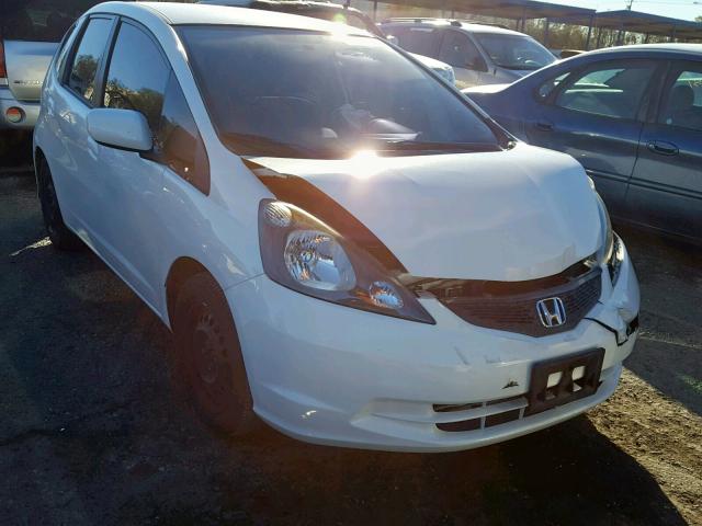 JHMGE8H39CC026417 - 2012 HONDA FIT WHITE photo 1