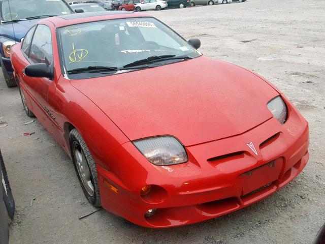 1G2JD12T2Y7283014 - 2000 PONTIAC SUNFIRE GT RED photo 1