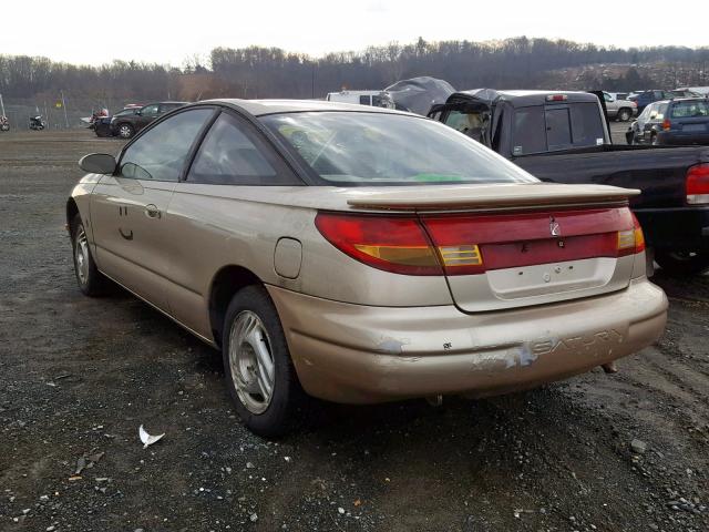 1G8ZH1270WZ227283 - 1998 SATURN SC2 GOLD photo 3