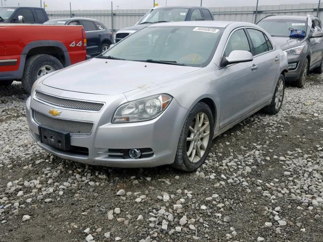 1G1ZK57B29F157599 - 2009 CHEVROLET MALIBU LTZ ვერცხლისფერი ფოტო 2