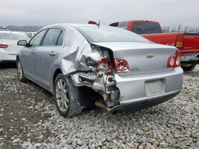 1G1ZK57B29F157599 - 2009 CHEVROLET MALIBU LTZ ვერცხლისფერი ფოტო 3