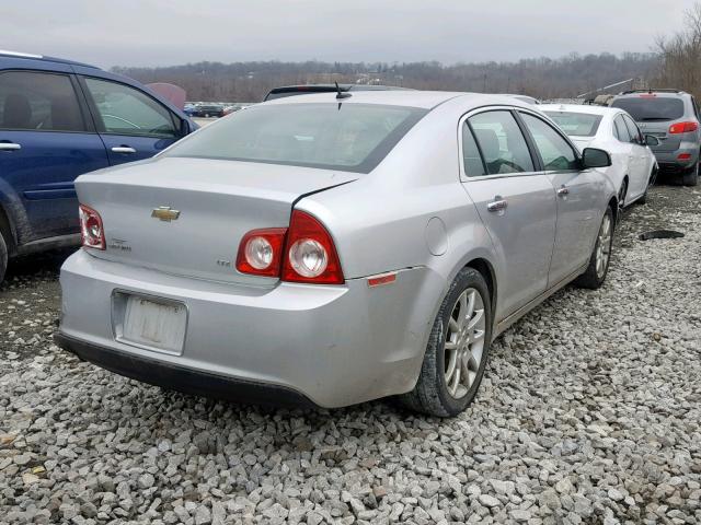1G1ZK57B29F157599 - 2009 CHEVROLET MALIBU LTZ ვერცხლისფერი ფოტო 4