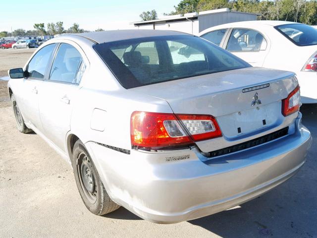 4A3AB36F99E043759 - 2009 MITSUBISHI GALANT ES SILVER photo 3