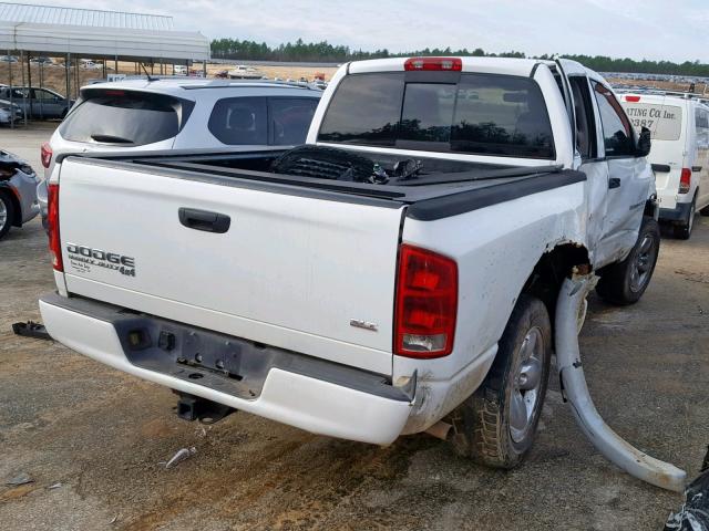 1D7HU18N12J143510 - 2002 DODGE RAM 1500 WHITE photo 4