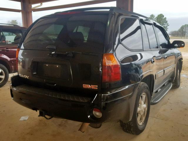 1GKDT13S742148172 - 2004 GMC ENVOY BLACK photo 4