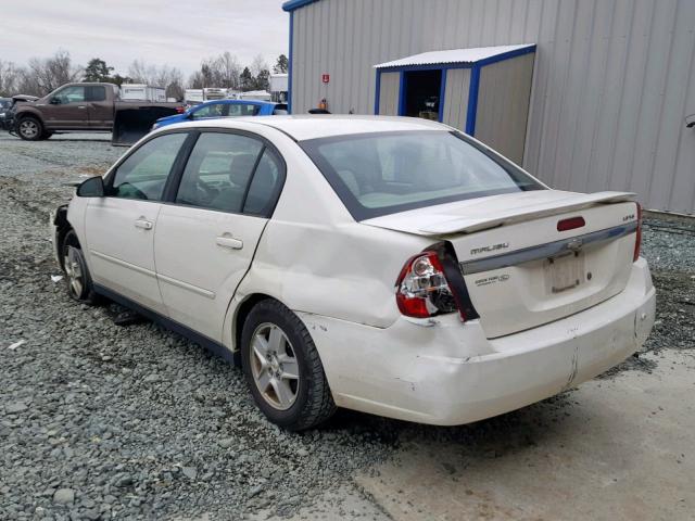 1G1ZT54865F216489 - 2005 CHEVROLET MALIBU LS WHITE photo 3