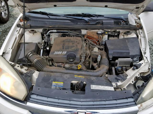 1G1ZT54865F216489 - 2005 CHEVROLET MALIBU LS WHITE photo 7