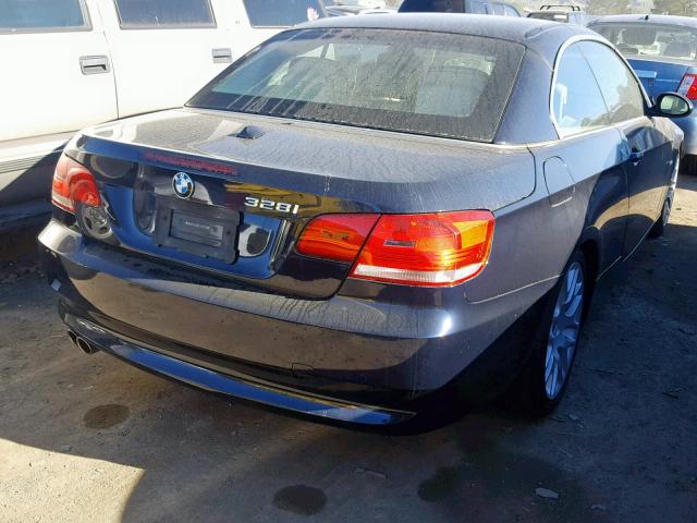 WBAWR33519P460052 - 2009 BMW 328 I SULE BLUE photo 4