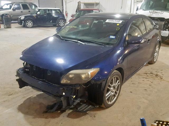 JTKDE177560126450 - 2006 TOYOTA SCION TC BLUE photo 2