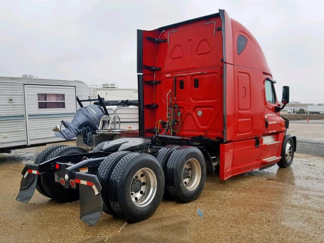 3AKJGLD50FSGJ1600 - 2015 FREIGHTLINER CASCADIA 1 RED photo 4