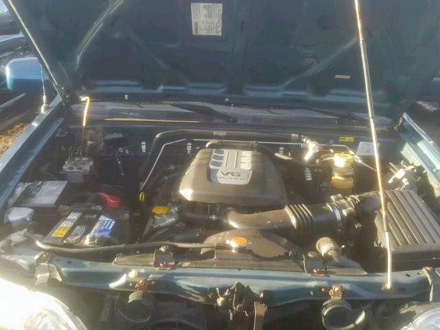 4S2DF58X024612178 - 2002 ISUZU AXIOM XS Mavi foto 7